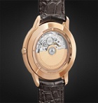Vacheron Constantin - Patrimony Automatic 40mm 18-Karat Pink Gold and Alligator Watch, Ref. No. 85180/000R-9248 - Unknown