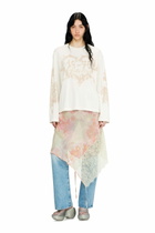 Diesel Platform mule in Melflex - Sandals Womens in Silver