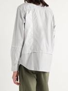 COMME DES GARÇONS HOMME - Patchwork Cotton Shirt - Gray - 3