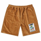 Lo-Fi Men's Corduroy Garden Work Short in Camel