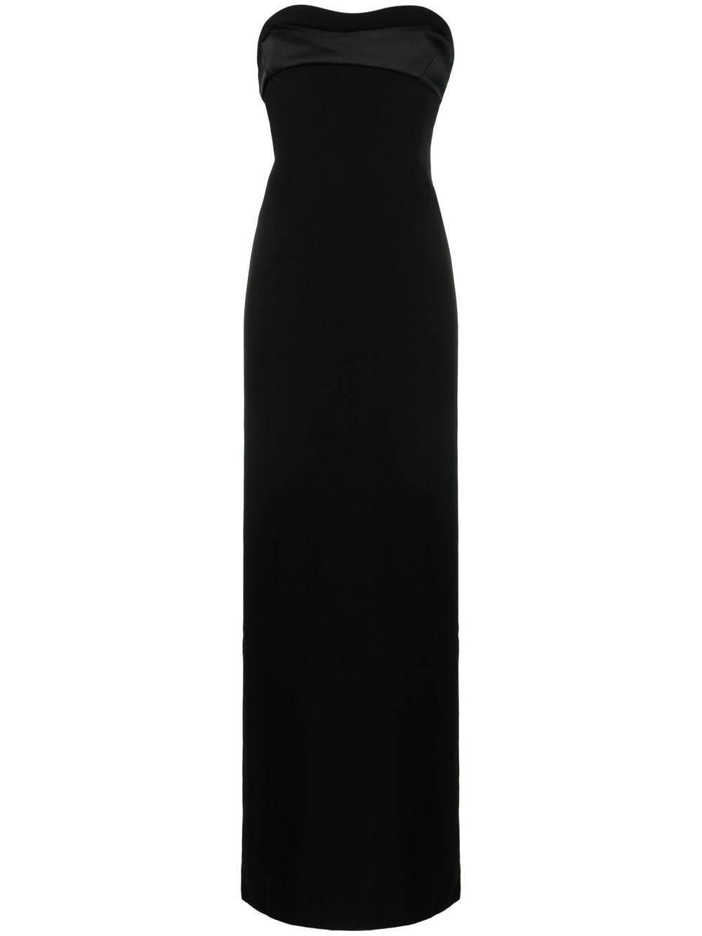 MONOT - Silk Crepe Long Dress Monot