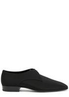 Saint Laurent Gabriel 20 Faille Derby Shoes Black
