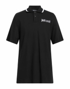 Just Cavalli Mens Polo shirt in Black