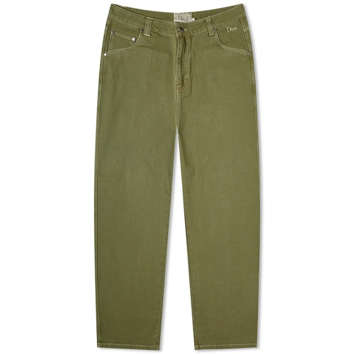 Photo: Dime Men's Classic Relaxed Denim Pant in Washed Green