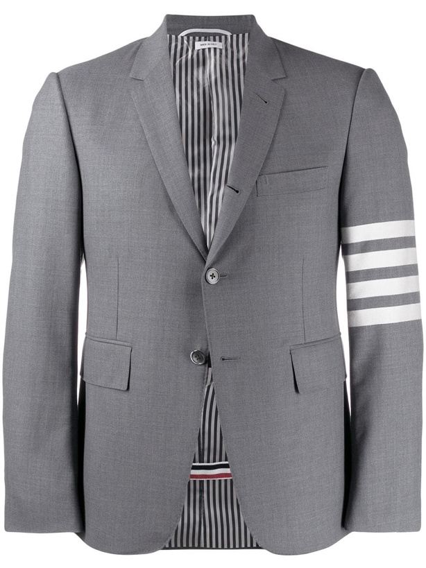 Photo: THOM BROWNE - 4-bar Wool Single-breasted Jacket