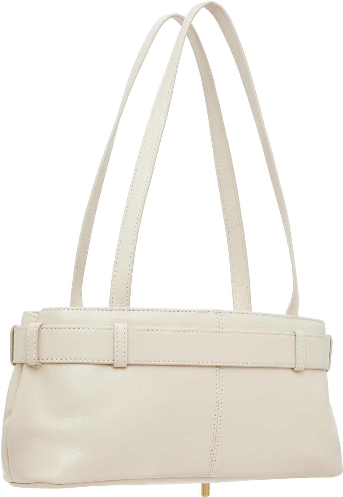 OSOI Off-White Shoulder Brocle Mini Bag