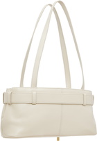 OSOI Off-White Shoulder Brocle Mini Bag
