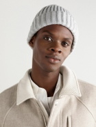 Stòffa - Ribbed Cashmere Beanie