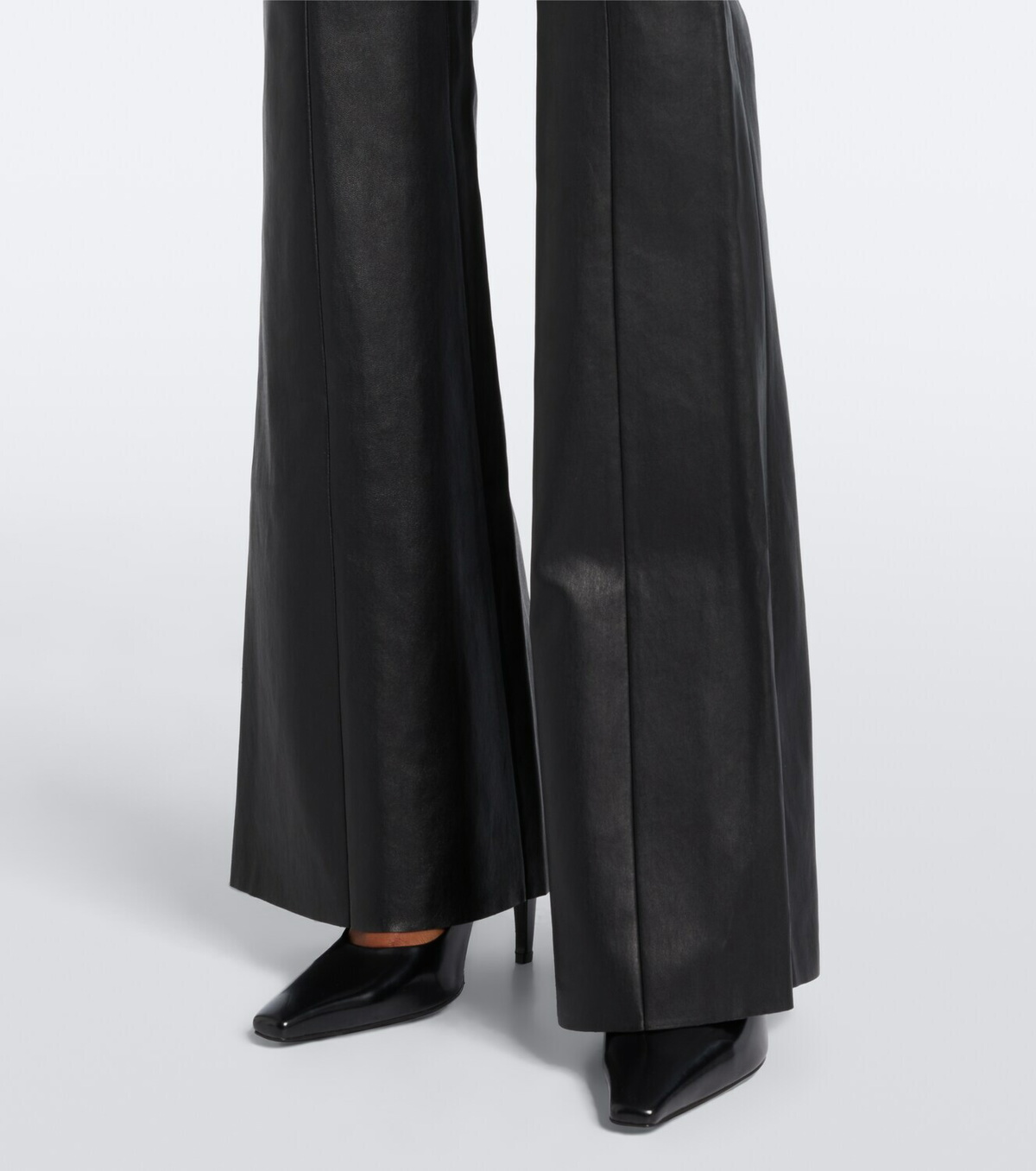 Stouls Gege leather flared pants