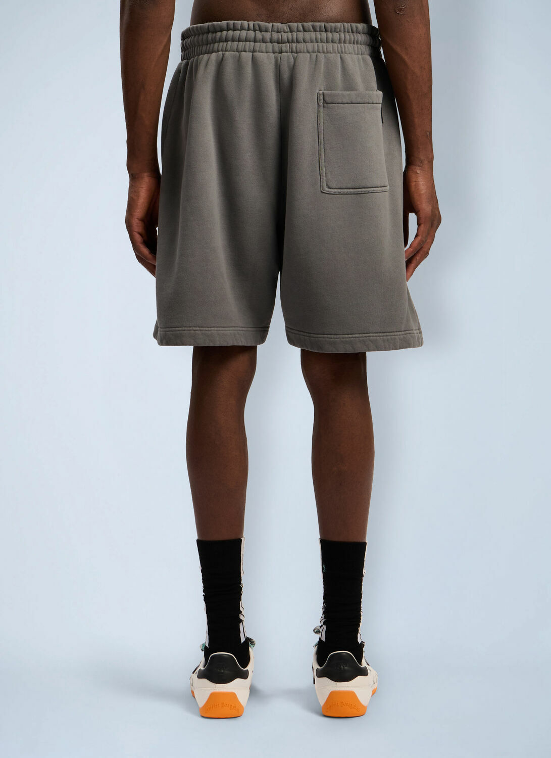 Palm Angels Waist Logo Track Shorts