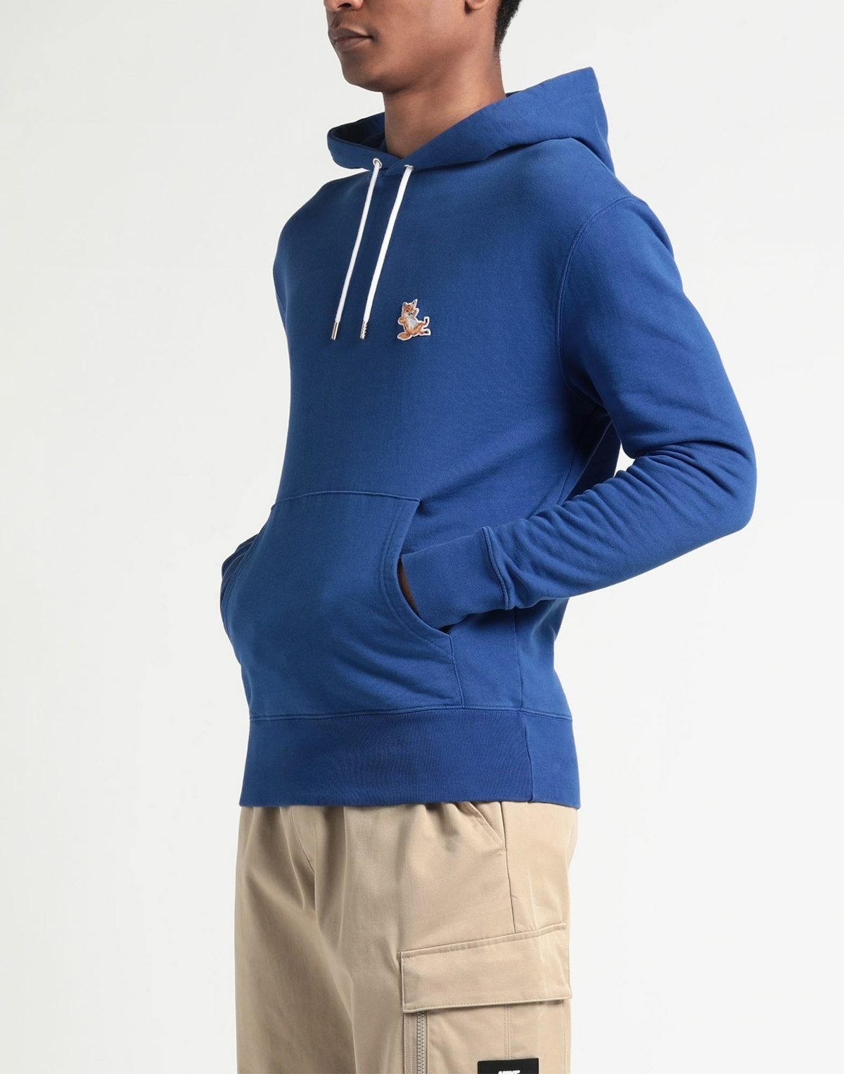 Maison Kitsuné Mens Sweatshirt in Blue