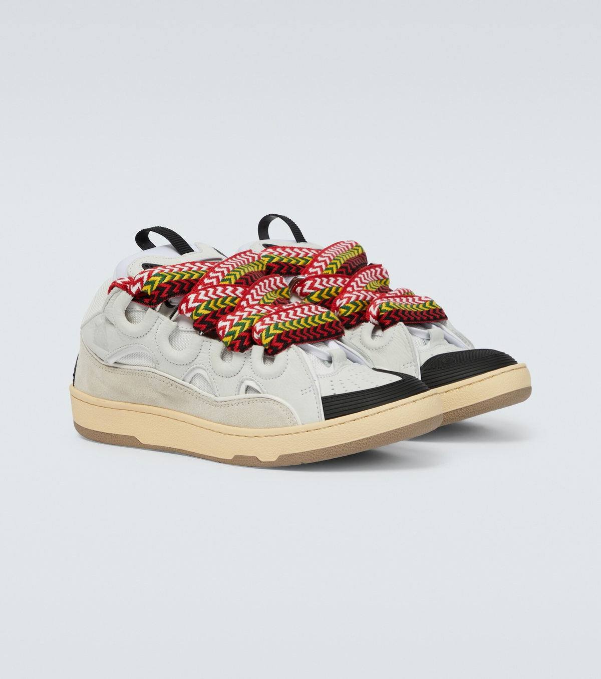 Lanvin - Leather Curb sneakers Lanvin
