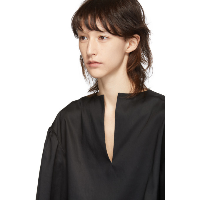 まちゃこ★toteme Pomerance  blouse  black Cowl blouse black – TOTEME