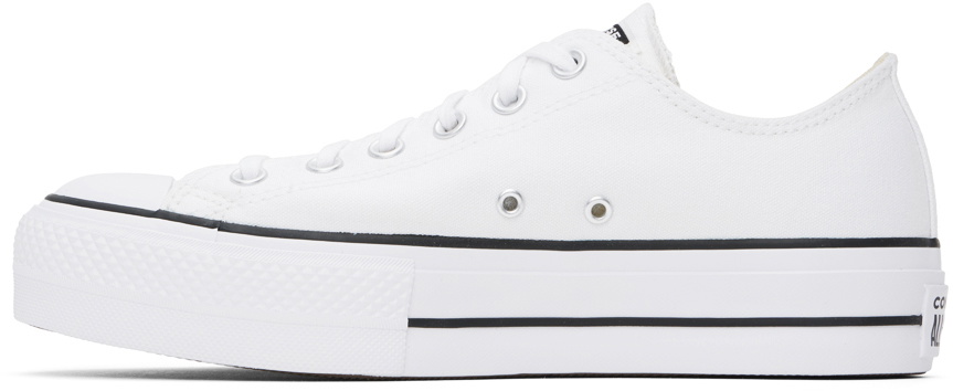 Converse White Chuck Taylor All Star Lift Low Top Sneakers