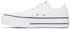 Converse White Chuck Taylor All Star Lift Low Top Sneakers