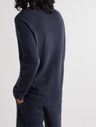 Paul Smith - Logo-Appliquéd Loopback Cotton-Jersey Sweatshirt - Blue