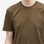 C.P. Company Men's 30/1 Jersey Graphic T-Shirt in Ivy Green