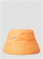 Water Resistant Bucket Hat in Orange