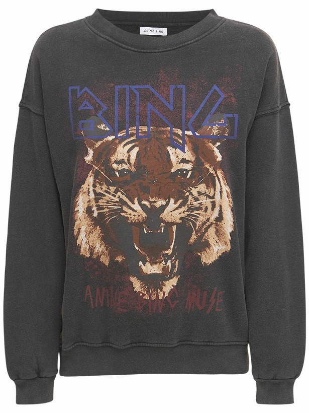 Photo: ANINE BING - Tiger Printed Sweatshirt
