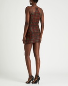 Knwls Womens Mini dress Rust