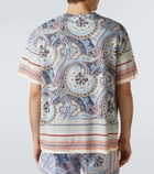 Etro Paisley cotton jersey T-shirt