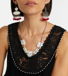 Isabel Marant Nilany beaded silk romper