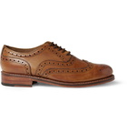 Grenson - Stanley Leather Wingtip Brogues - Men - Tan