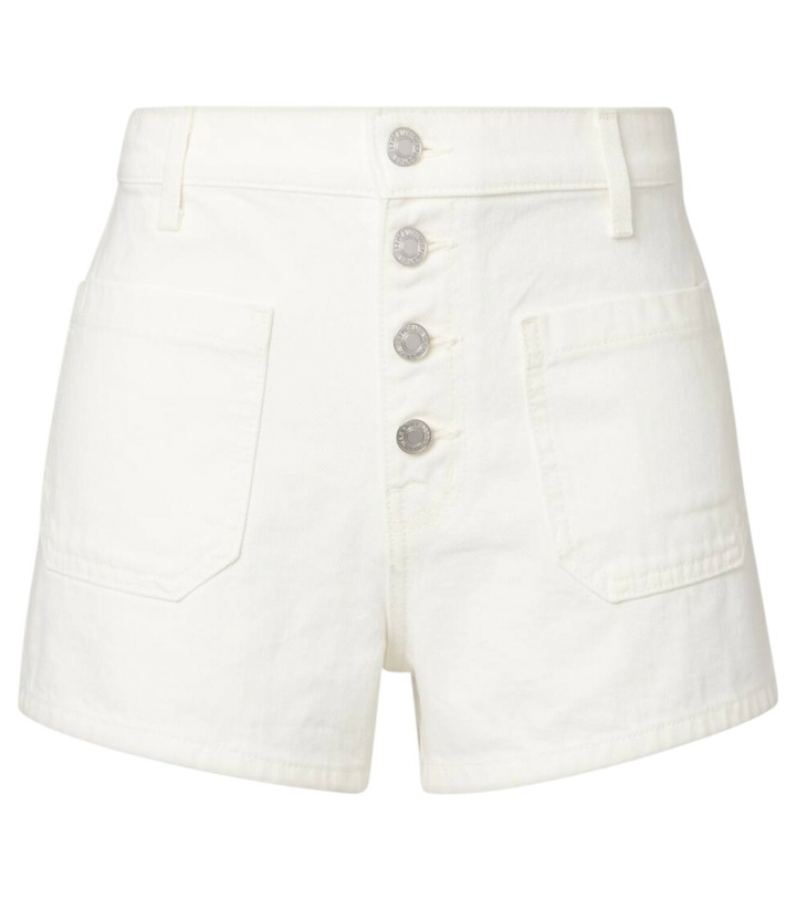 Photo: Nili Lotan Harley high-rise denim shorts
