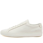 Common Projects Men's Achilles Leather & Canvas Sneakers in Off-White