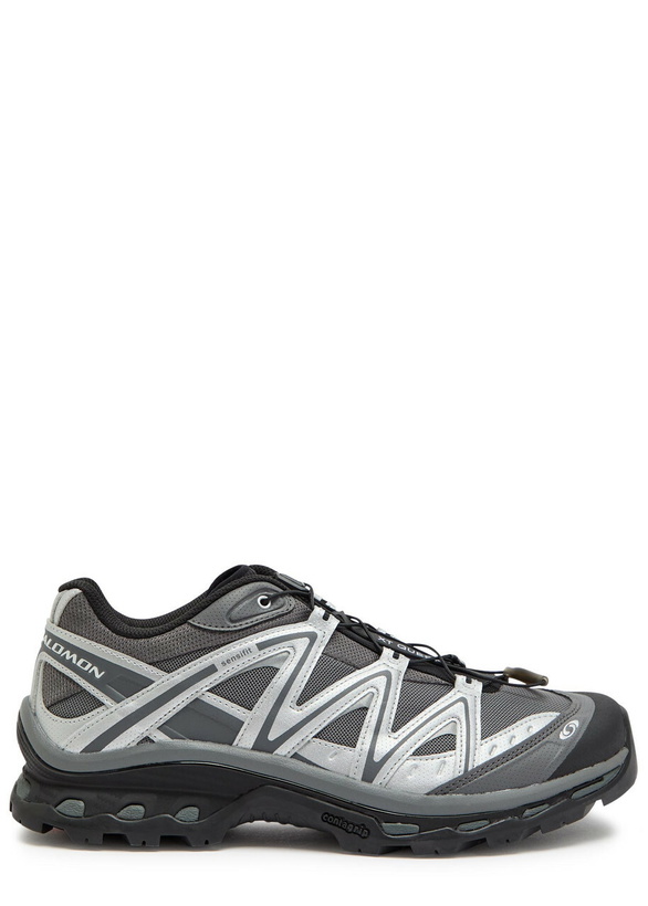 Photo: Salomon Xt-quest Panelled Mesh Sneakers Black