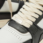 Represent Men's Apex Sneakers in Leather Black/Vintage White