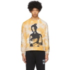 Perks and Mini Yellow Tie-Dye Oversized DNA Long Sleeve T-Shirt