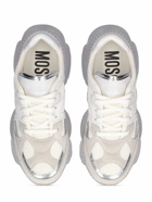 MOSCHINO - Mesh & Leather Sneakers
