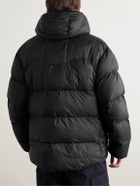 Nike - ACG Lunar Lake Logo-Embroidered Quilted Therma-FIT ADV Nylon-Ripstop Hooded Jacket - Black