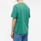 Maison Kitsuné Men's Varsity Comfort T-Shirt in Tropical Green