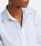 Max Mara Cotton-blend poplin shirt