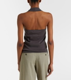 Extreme Cashmere N°409 Jerry cotton and cashmere tank top
