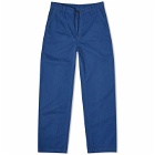 Nudie Jeans Co Women's Wendy Workwear Pants in Blue