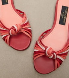 Dolce&Gabbana Bianca 2.0 leather sandals