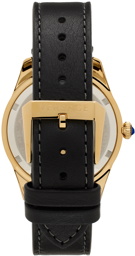 Versace Black & Gold Greca Time Watch