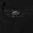 A.P.C. Men's Kyle Logo T-Shirt in Black