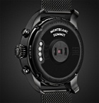 MONTBLANC - Summit 2 42mm DLC-Coated Stainless Steel Smart Watch, Ref. No. 119723 - White