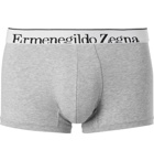Ermenegildo Zegna - Stretch-Cotton Boxer Briefs - Gray