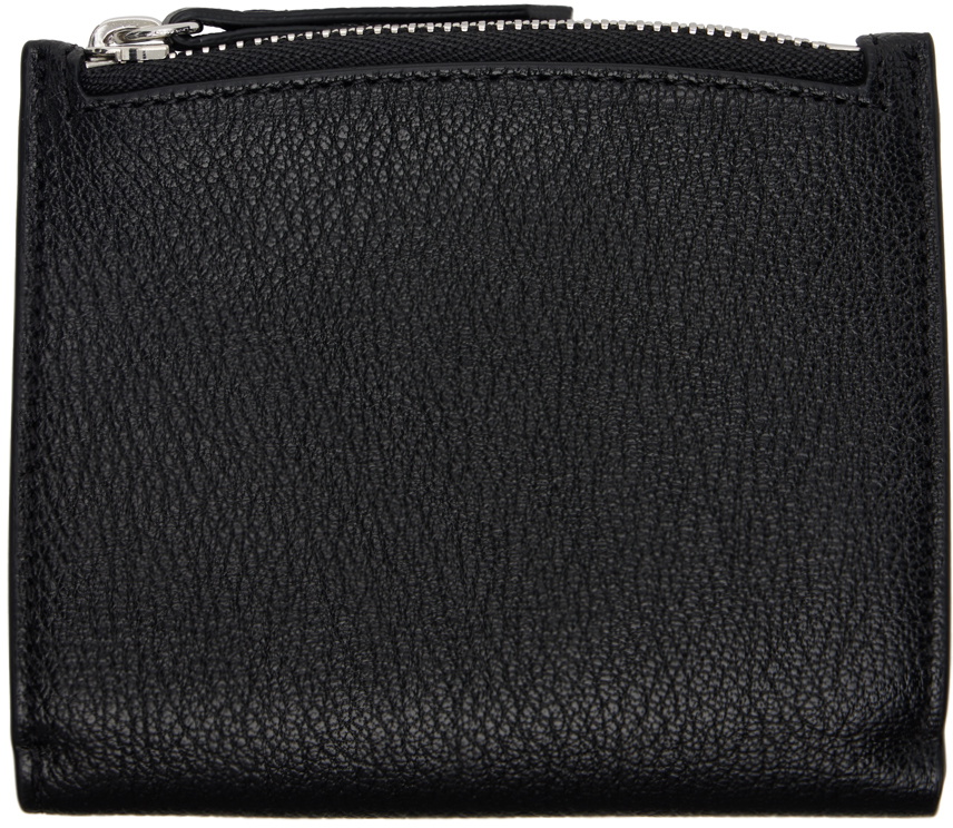 Maison Margiela Black Four Stitches Wallet Maison Margiela