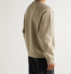 Nike - ACG NRG Logo-Embroidered Fleece-Back Cotton-Blend Jersey Sweatshirt - Neutrals