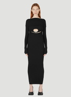 Wynn Hamlyn Cut-Out Motif Dress