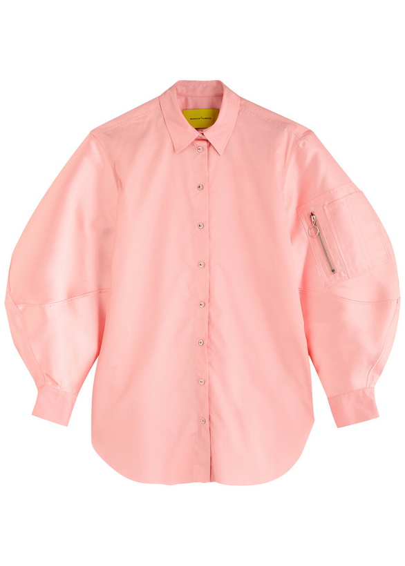 Photo: Marques' Almeida Cotton and Taffeta Shirt Pink