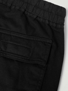 DRKSHDW by Rick Owens - Mastodon Slim-Fit Tapered Cotton-Jersey Sweatpants - Black