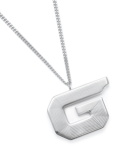 Givenchy - G Whistle Silver-Tone Necklace - Men - Silver