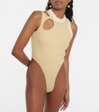 Didu Cutout fleece bodysuit